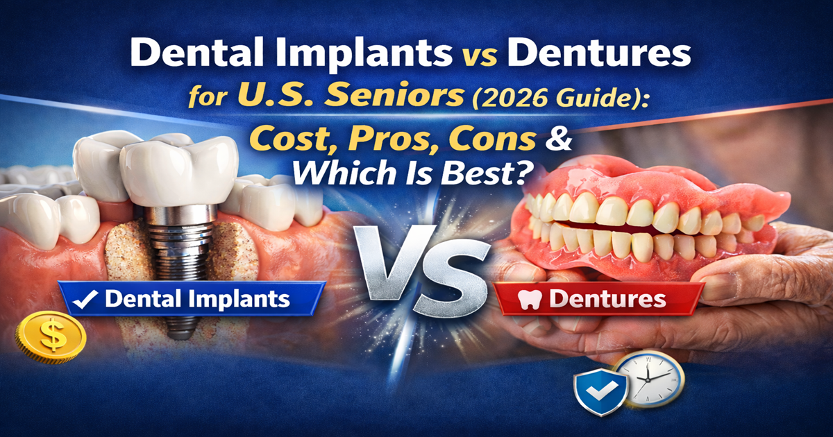 Dental Implants vs Denture