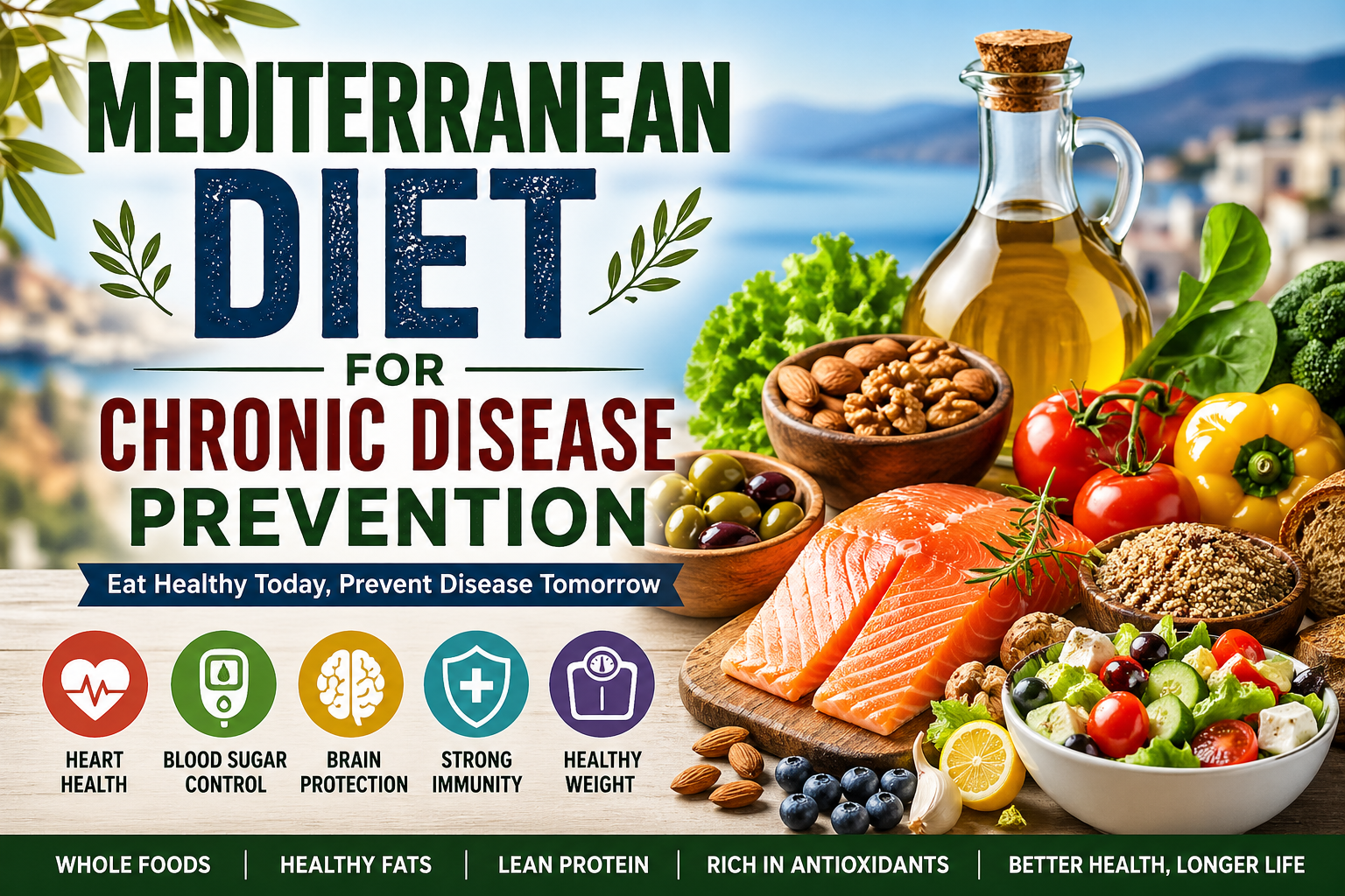 Mediterranean Diet For Chronic Disease Prevention