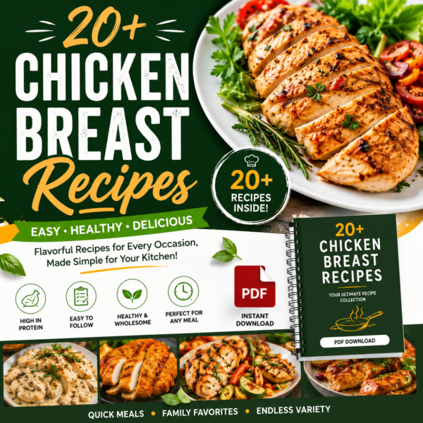 20+ Chicken Breast Recipes Cookbook PDF