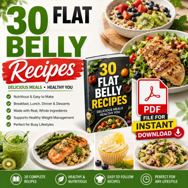 30 Flat Belly Recipes