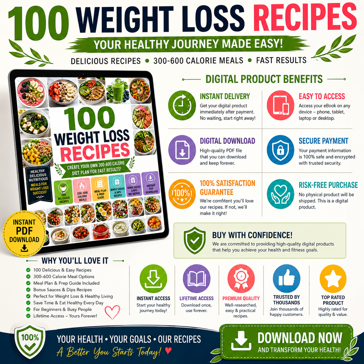 100 Weight Loss Recipes