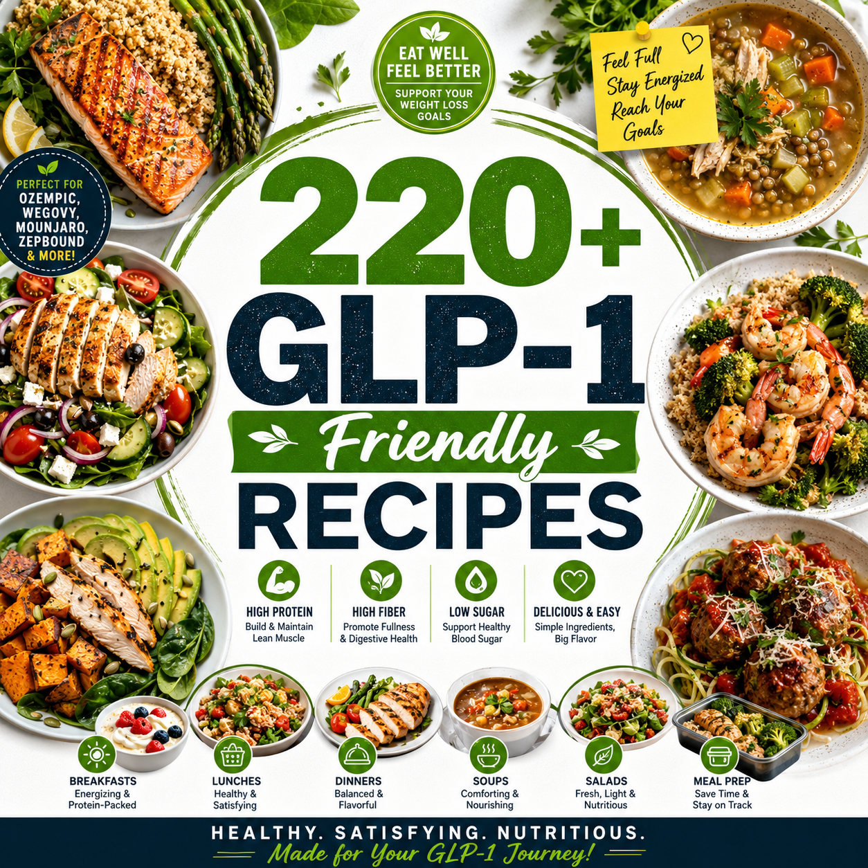 GLP-1 Friendly Recipes