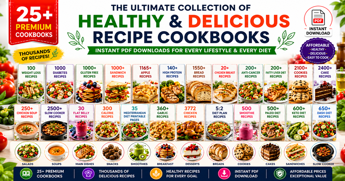 Healthy Recipes And Cookbook