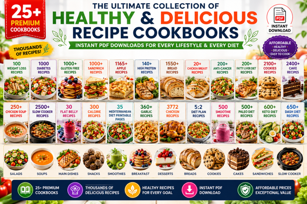 Healthy Recipes And Cookbook