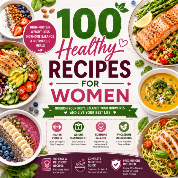100 Healthy Recipes for Women !