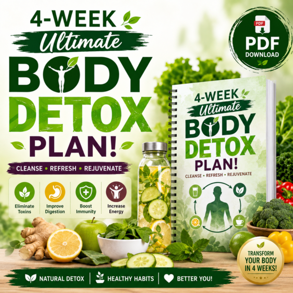 4 Week Body Detox Plan!