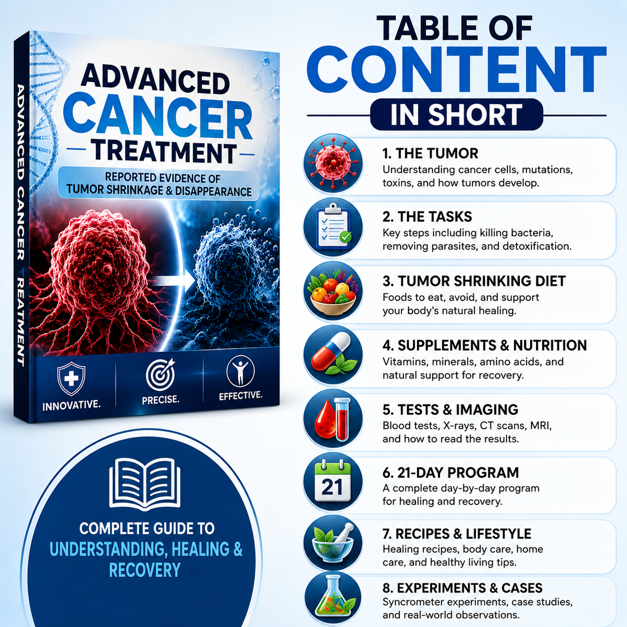 Advanced Cancer Treatment: Reported Evidence of Tumor Shrinkage and Disappearance! PDF Download! - Image 2
