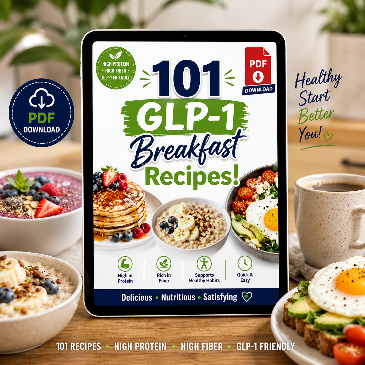 101 GLP-1 Breakfast Recipes! PDF Download! - Image 2