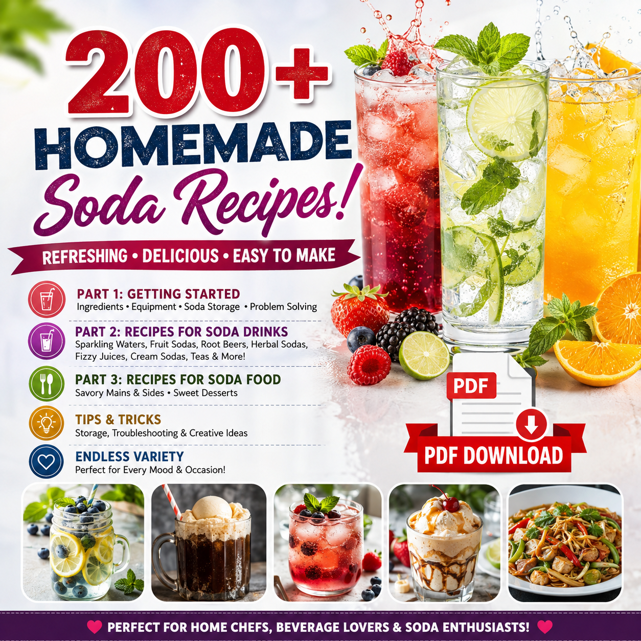 Homemade Soda Recipes