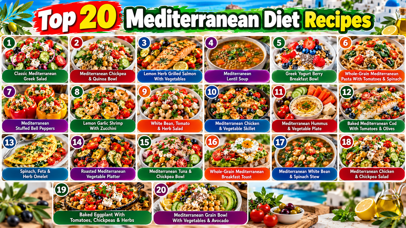 Mediterranean Diet Recipes