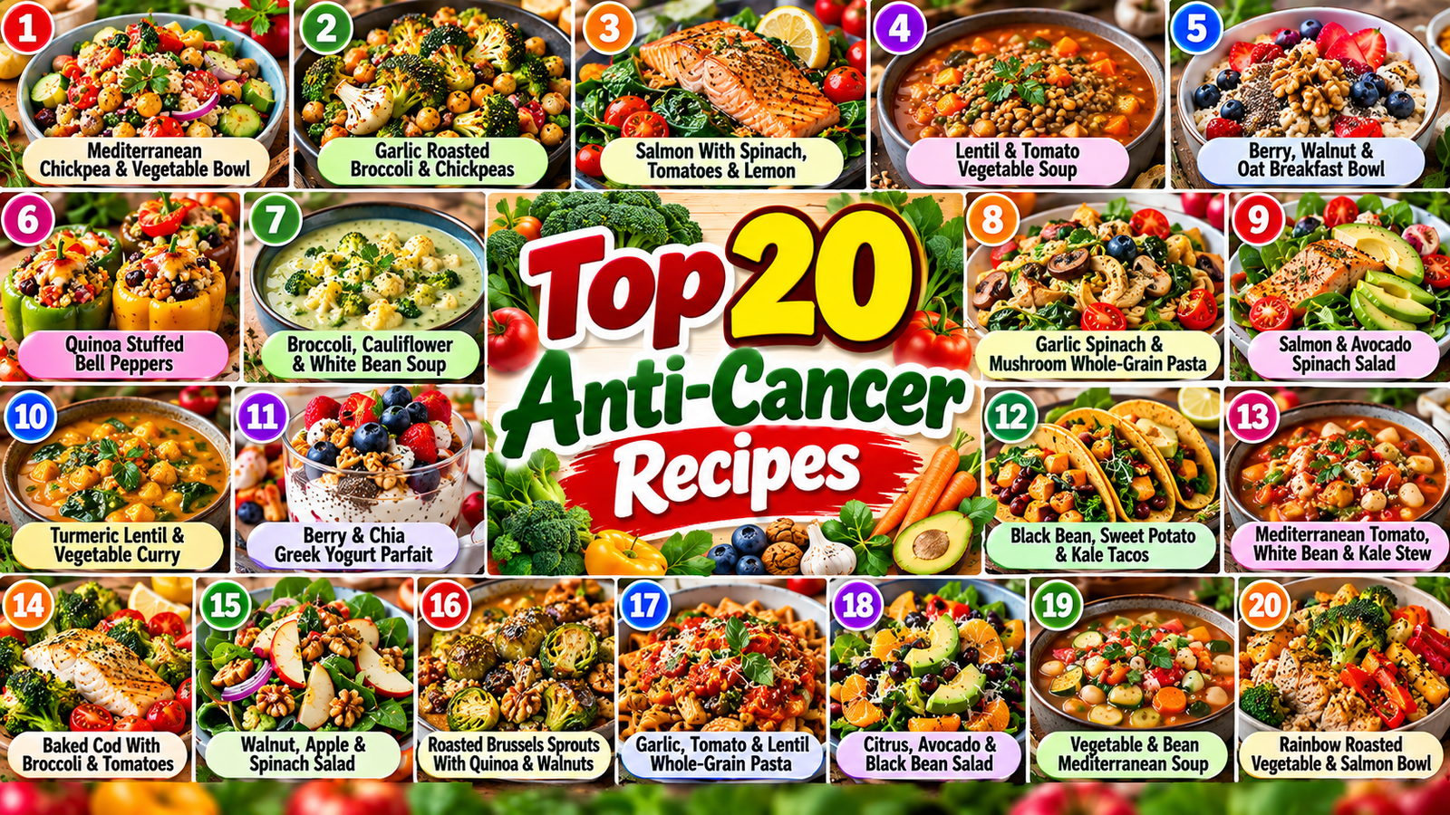 Anti-Cancer Recipes