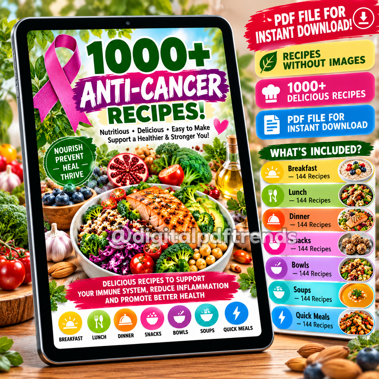 1000+ Anti-Cancer Recipes! PDF Download! - Image 2