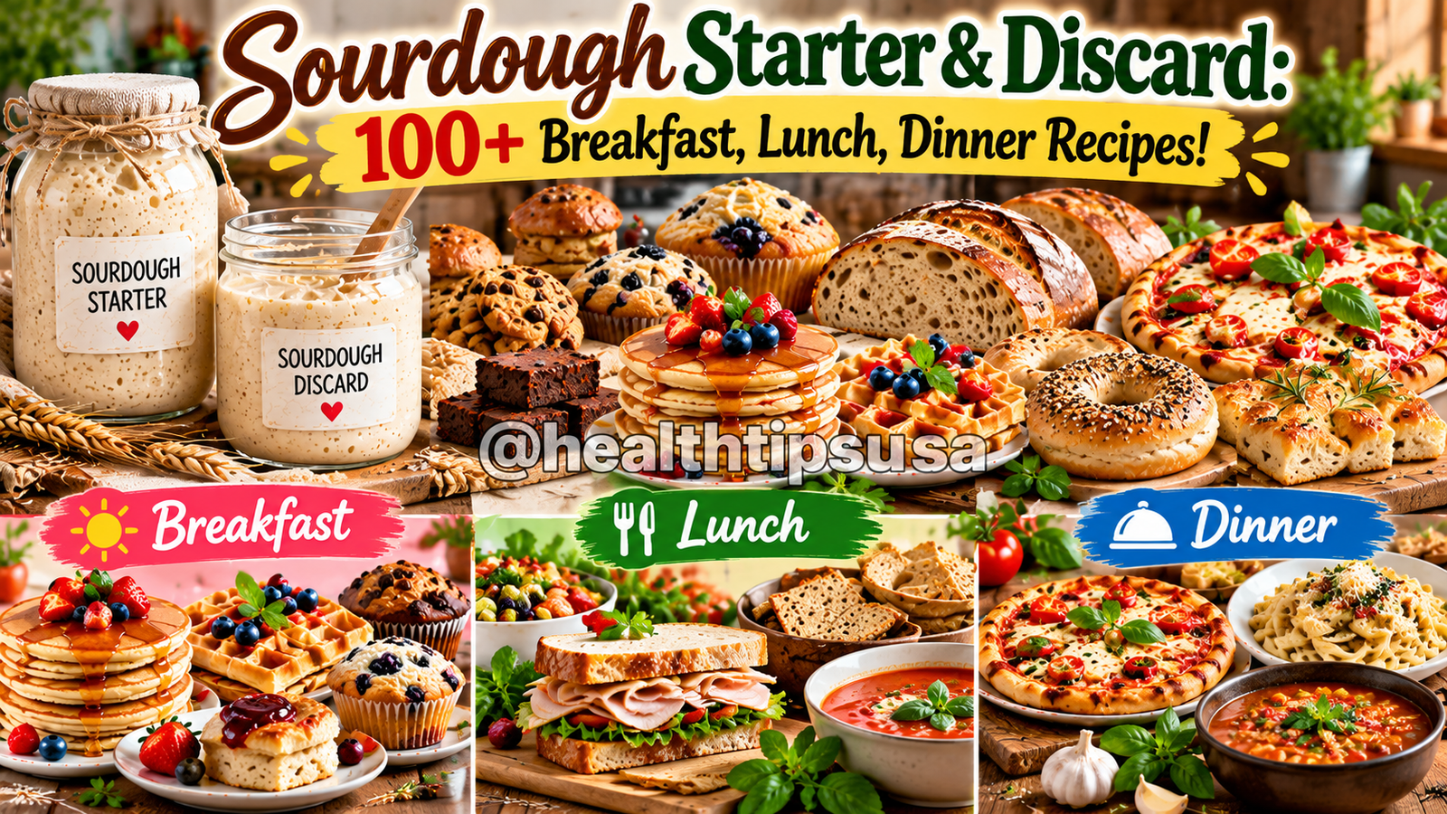 Sourdough Starter Discard Recipes