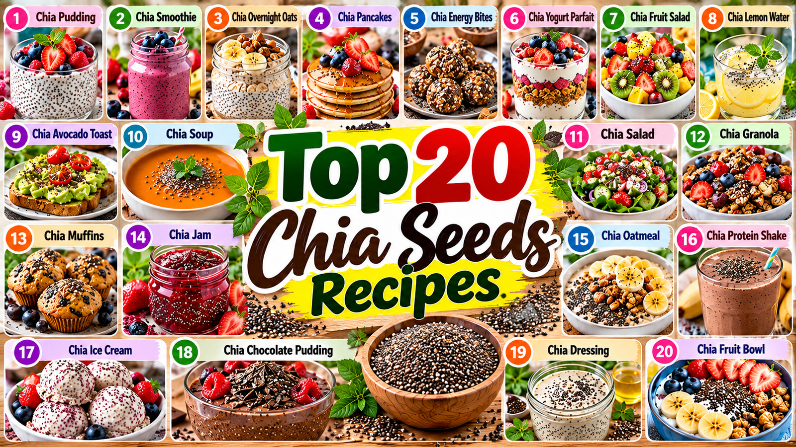 Chia Seeds Recipes