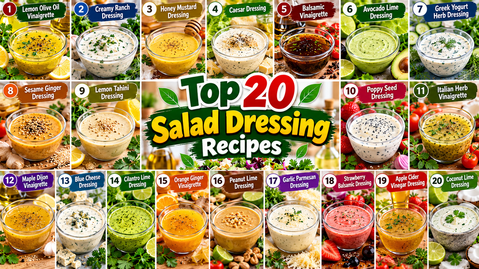 Salad Dressing Recipes